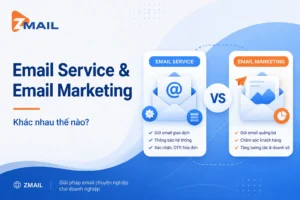 EMAIL SERVICE VÀ EMAIL MARKETING KHÁC NHAU NHƯ THẾ NÀO?