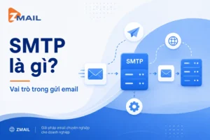 SMTP LÀ GÌ? VAI TRÒ CỦA SMTP TRONG GỬI EMAIL